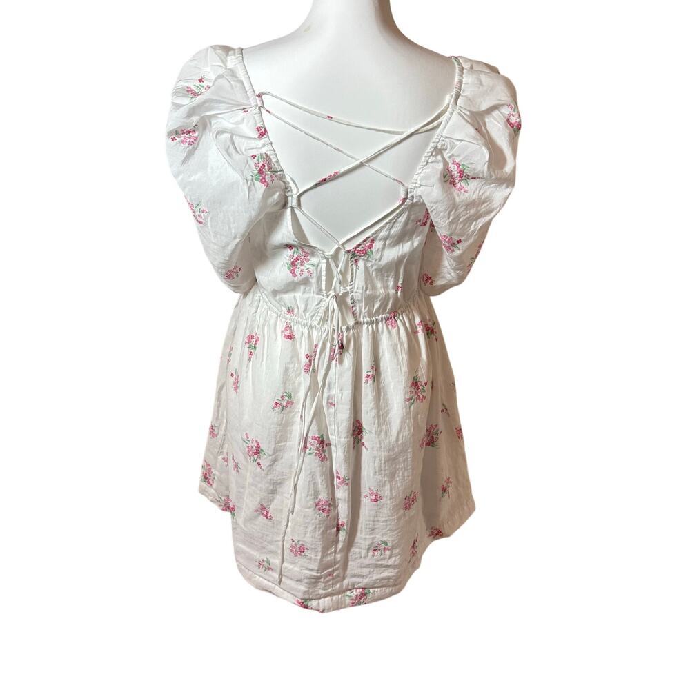 H&M Cottagecore Floral Milkmaid Dress M 🌸​ - Picture 6 of 12